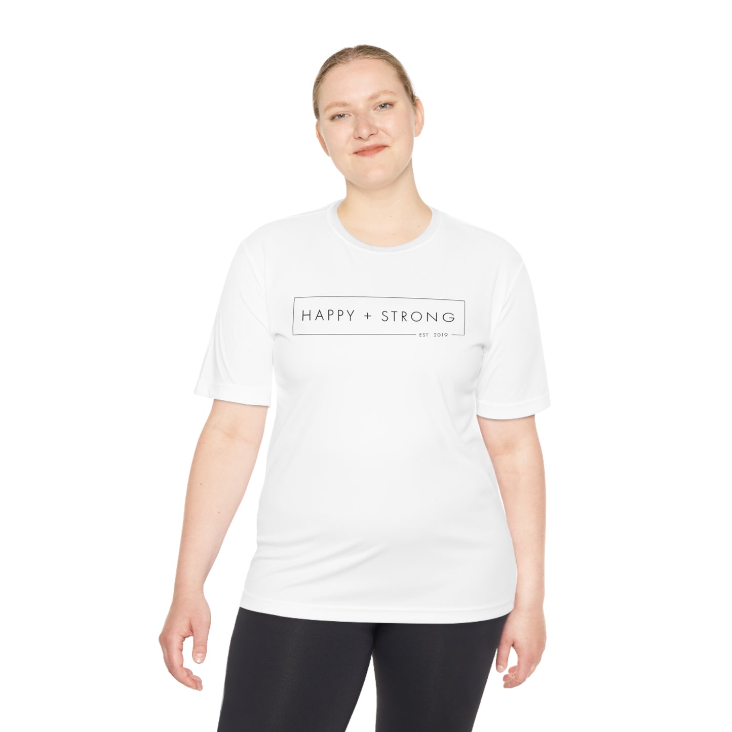 Happy + Strong Moisture Wicking Tee