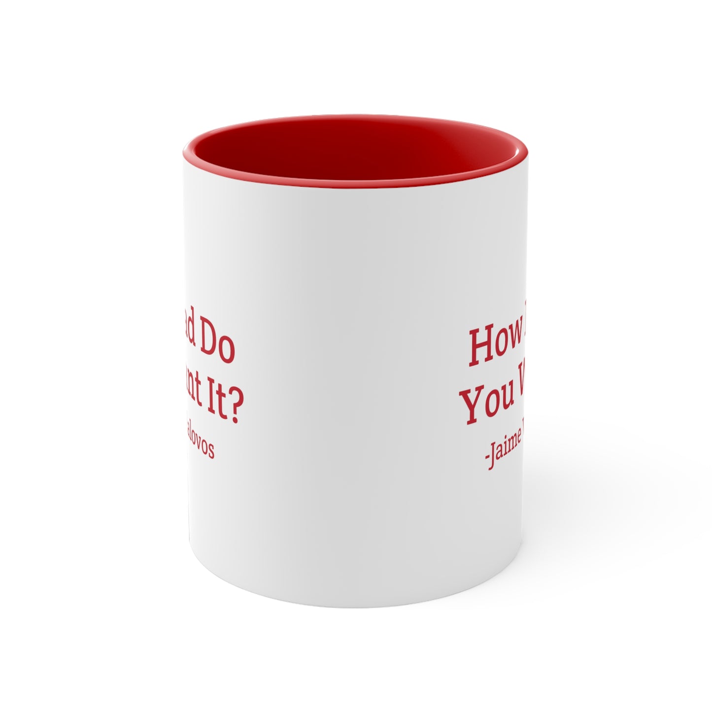 How Bad Do You Want It Coffee Mug, 11oz