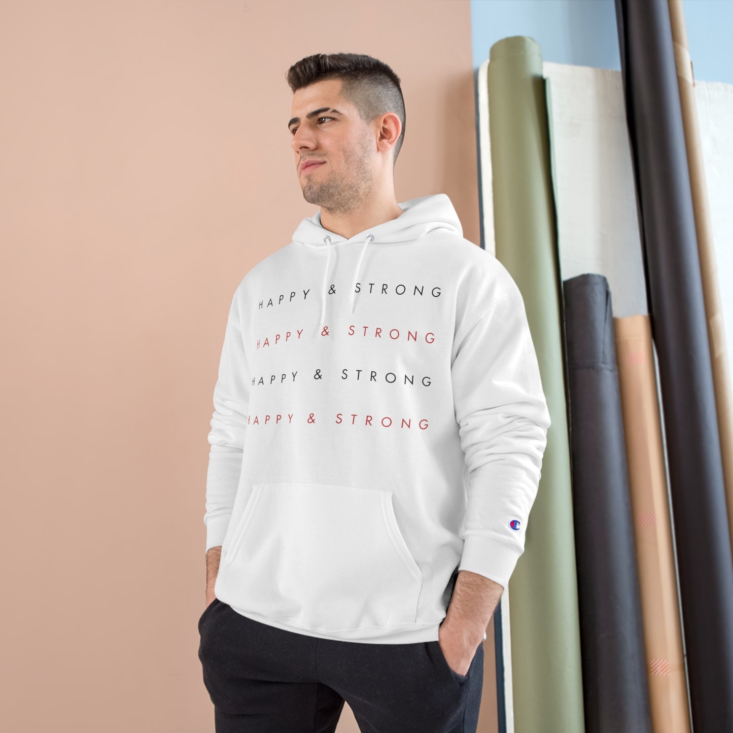 Mens H&S Champion Hoodie