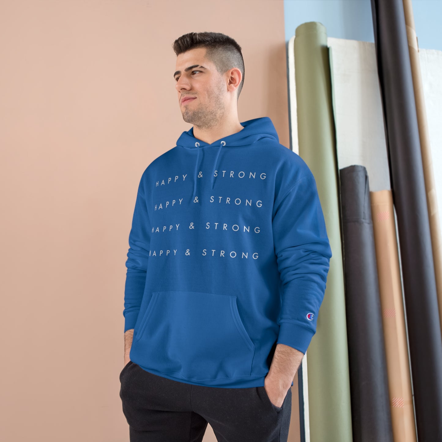 Mens H&S Champion Hoodie