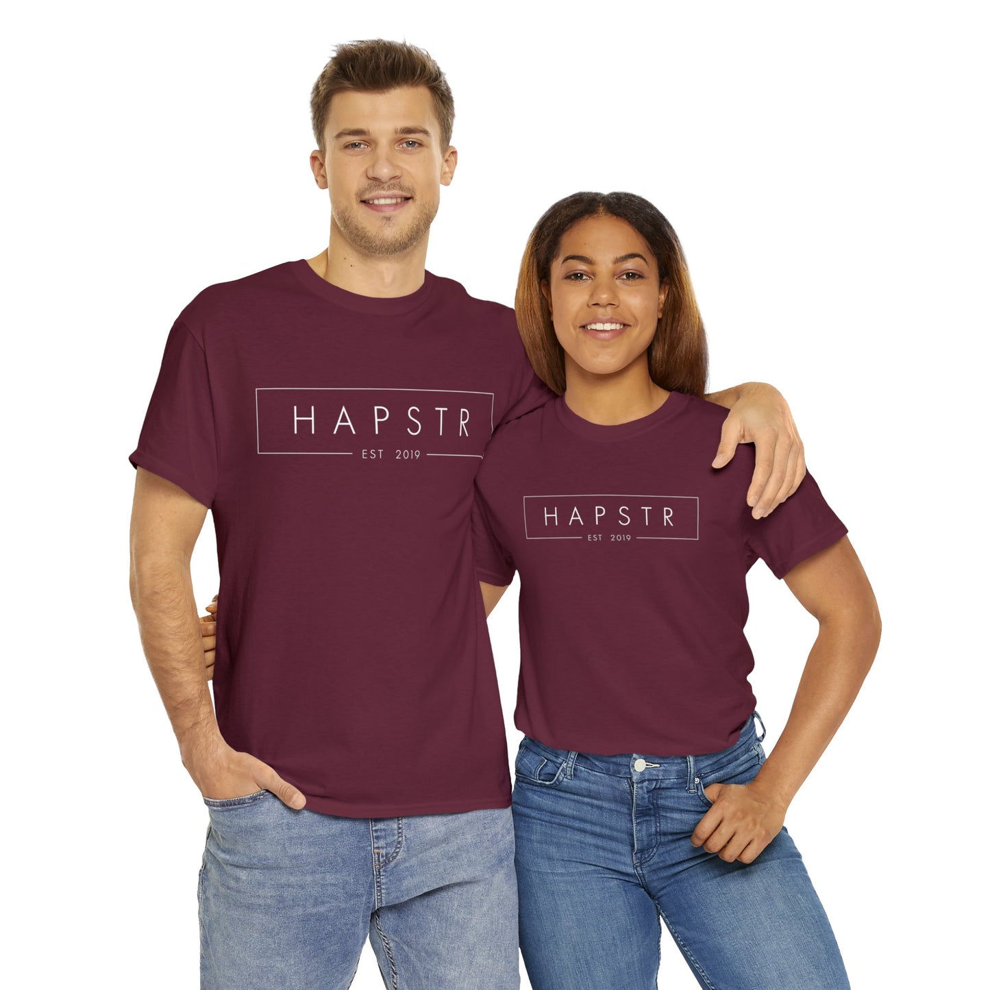 HAPSTR Men's Heavy Cotton Tee