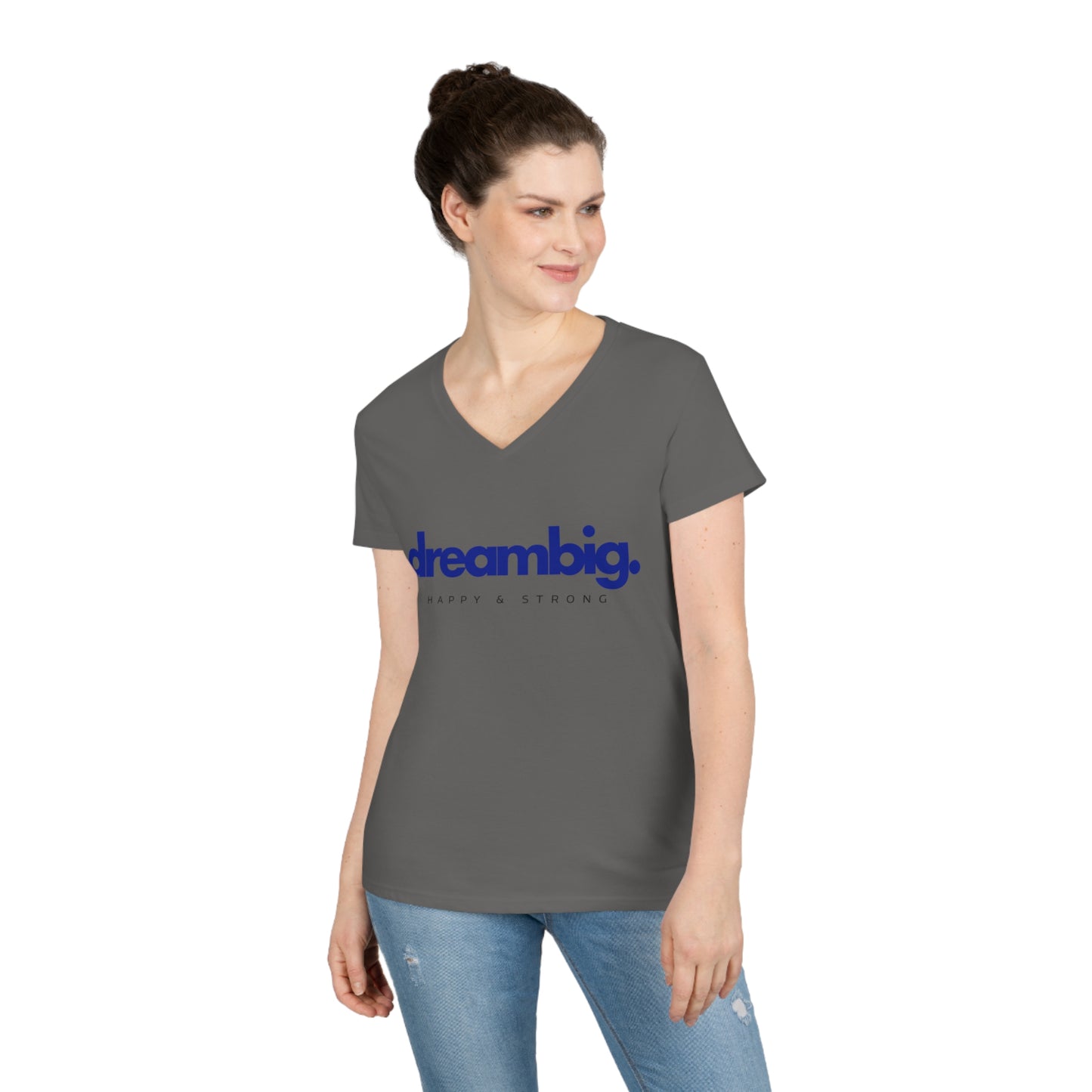 Dream Big Ladies' V-Neck T-Shirt