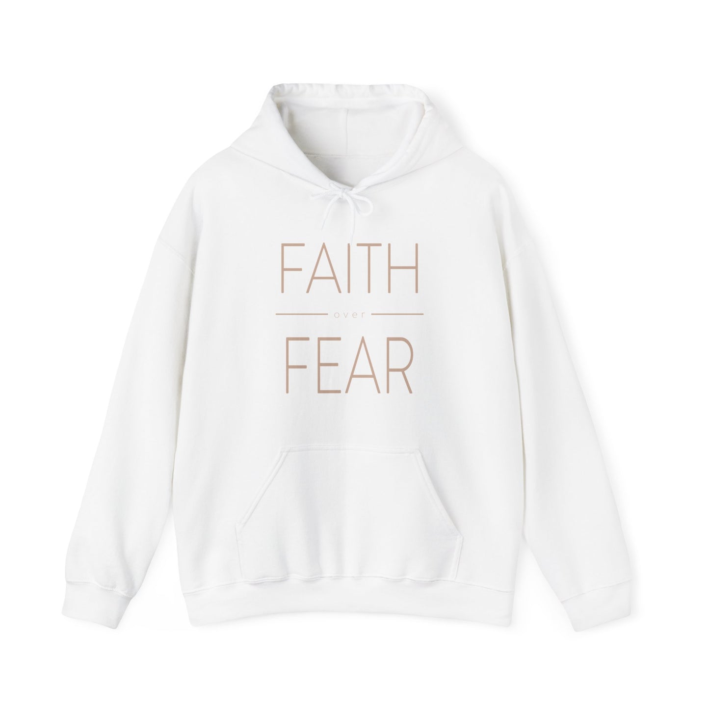 Faith Over Fear Women's Heavy Blend™ Hooded Sweatshirt