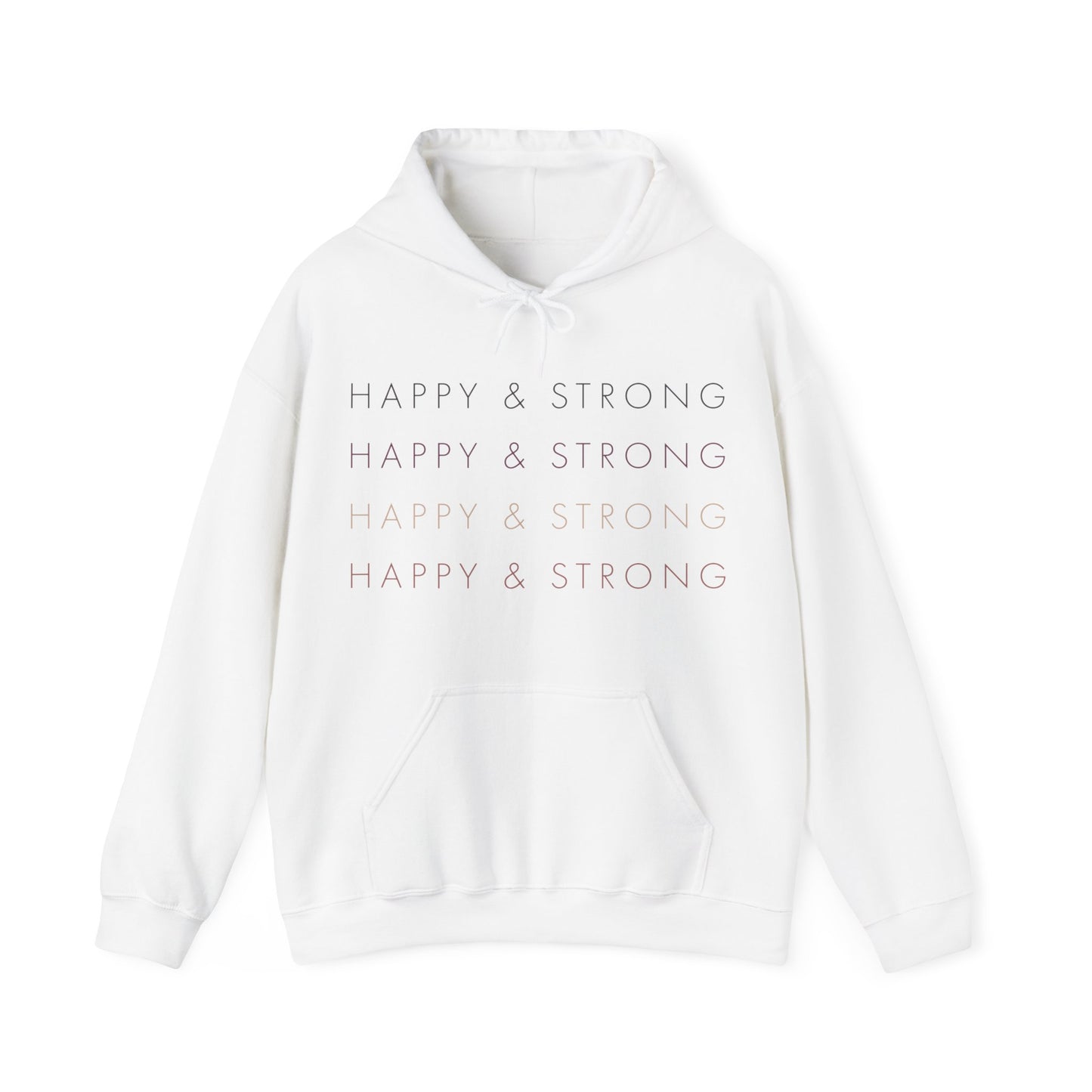 Happy & Strong on Repeat Women's Heavy Blend™ Hooded Sweatshirt