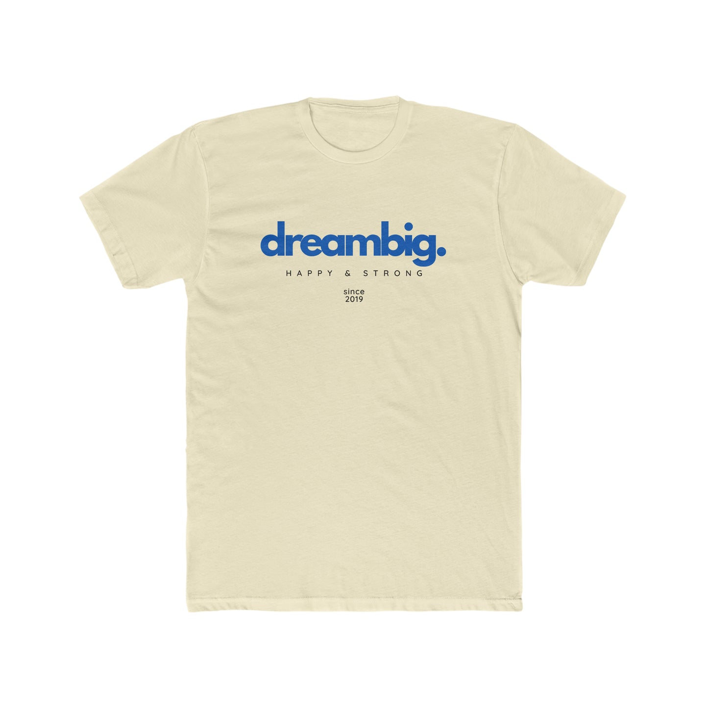 Dream Big Men's Cotton Crew Tee