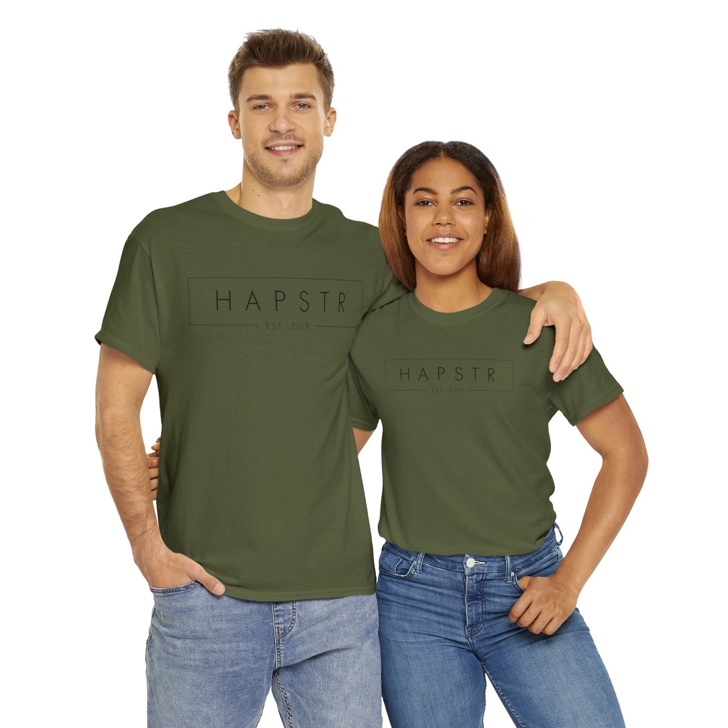 HAPSTR Men's Heavy Cotton Tee