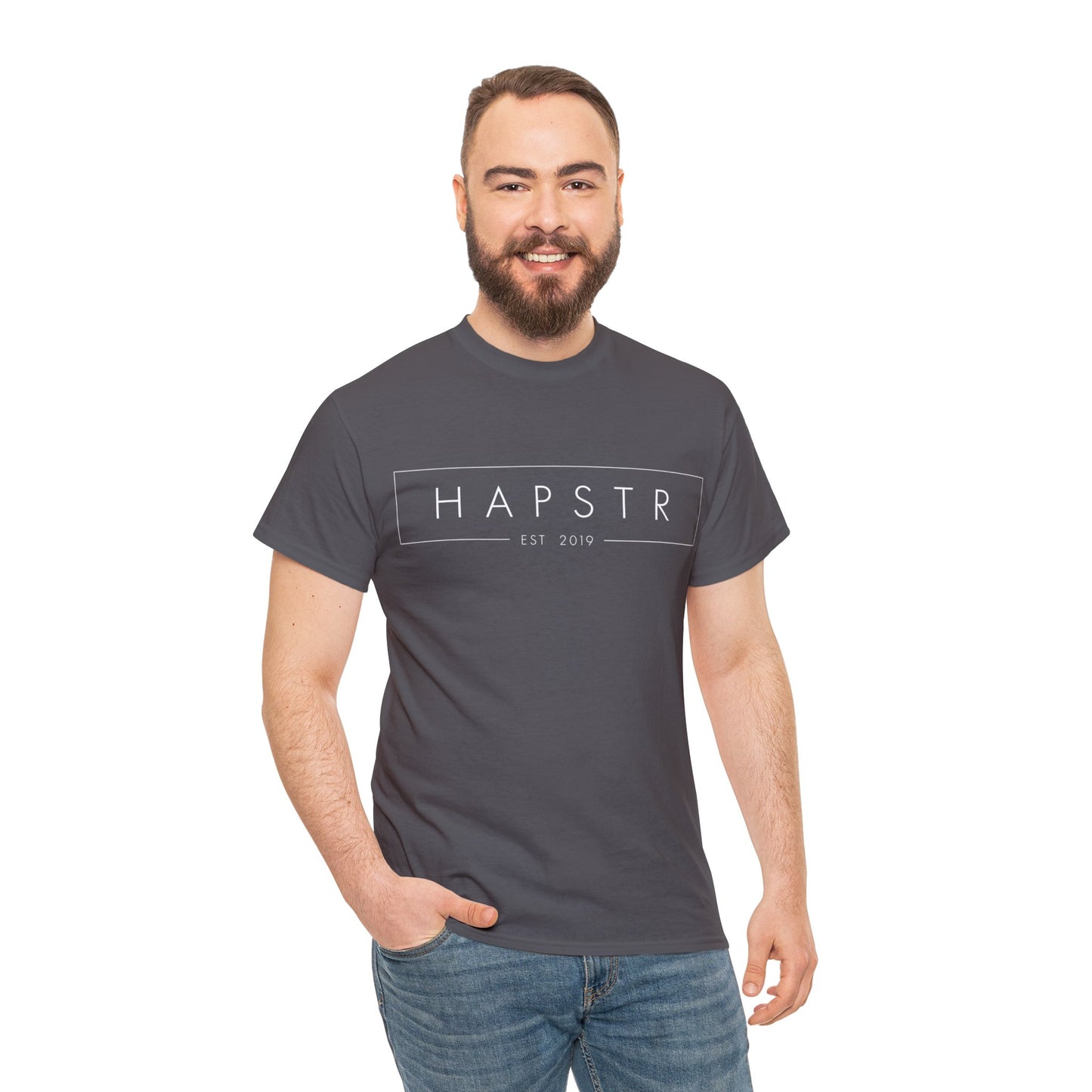 HAPSTR Men's Heavy Cotton Tee