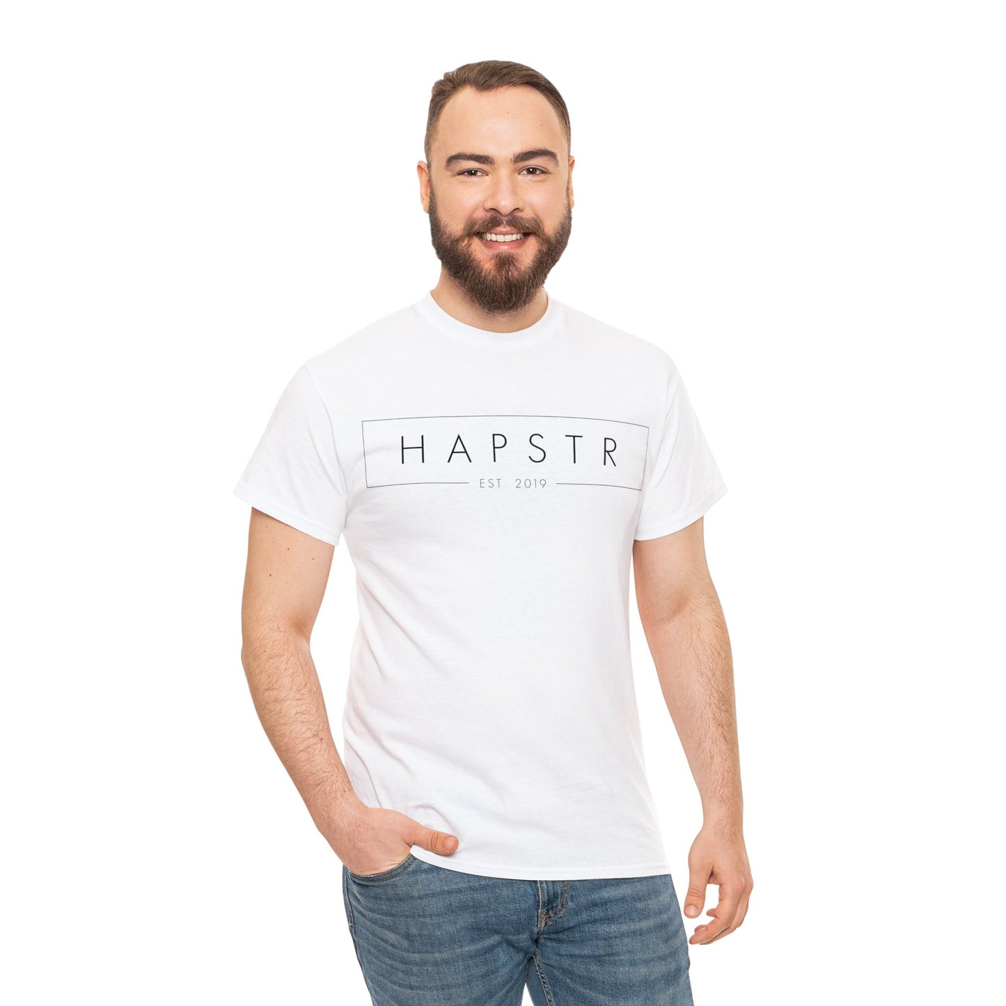 HAPSTR Men's Heavy Cotton Tee